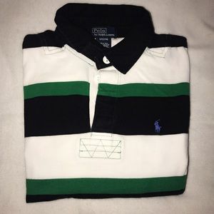 Boy’s Long Sleeve Polo by Ralph Lauren